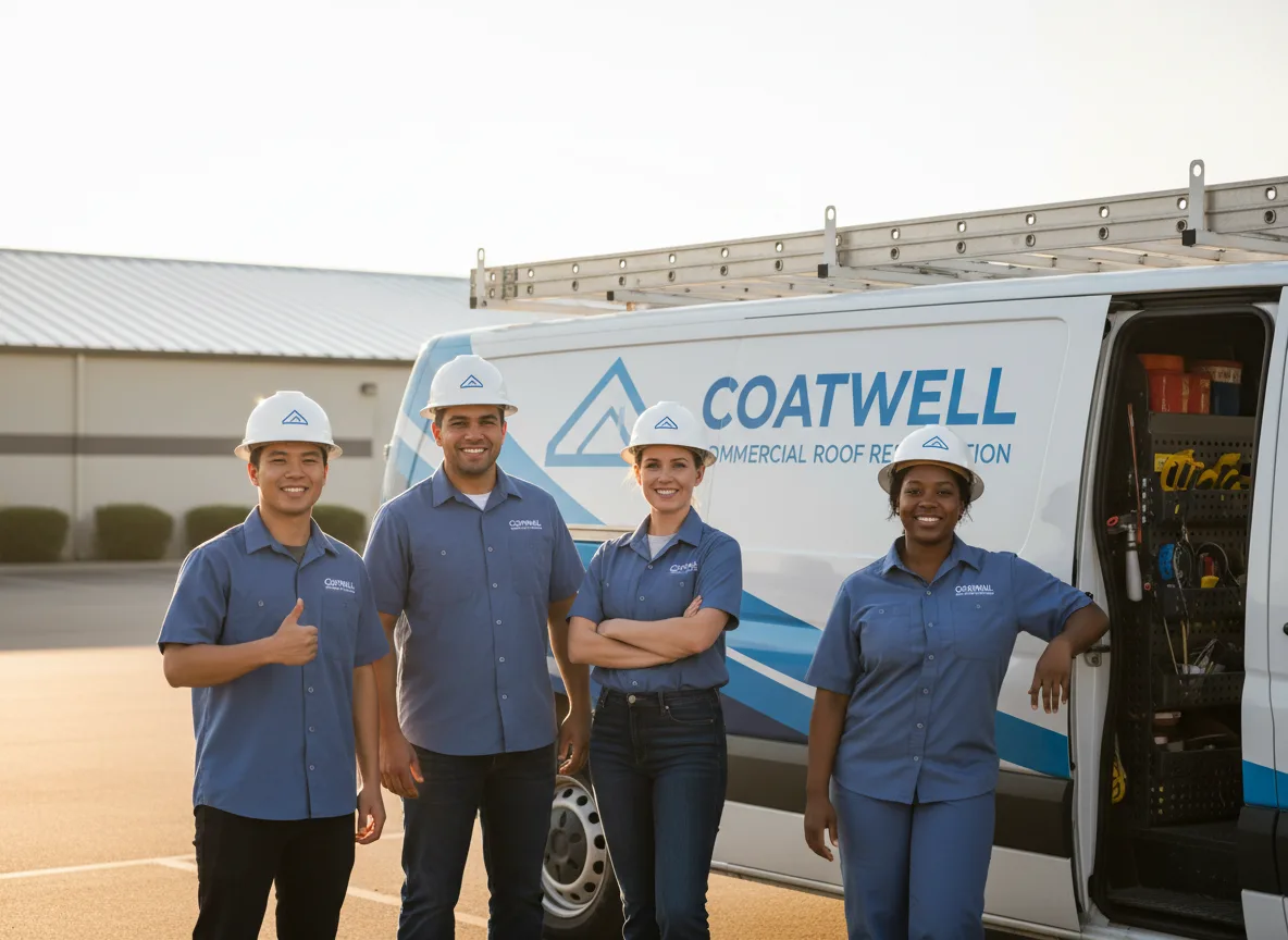 Commercial roof coating company in Gilbert, PA
